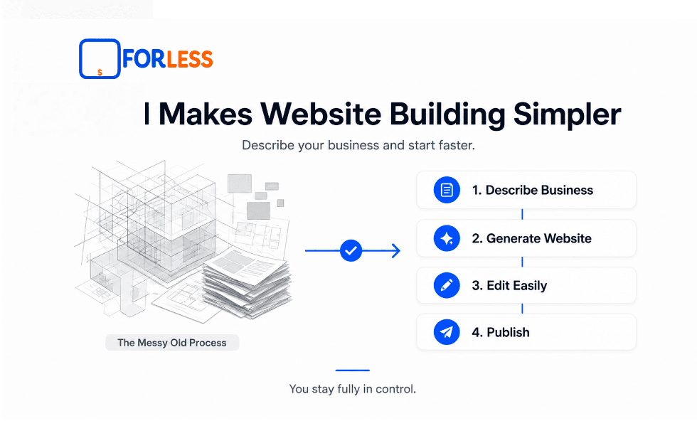 Can AI really build a real business website?