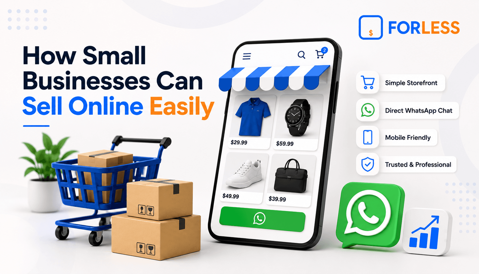How Small Businesses Can Sell Online Easily
