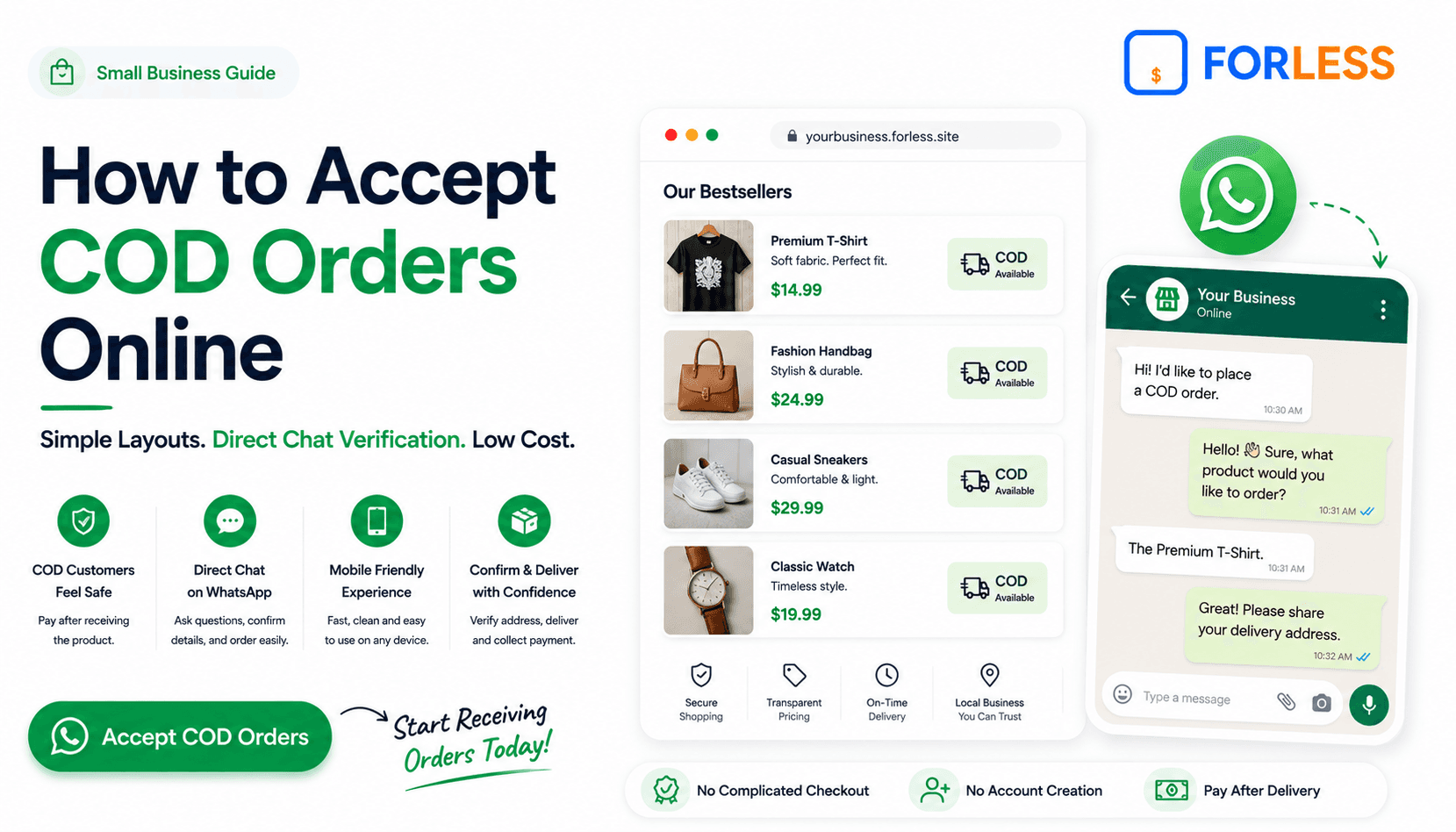How to Accept COD Orders Online for Small Businesses