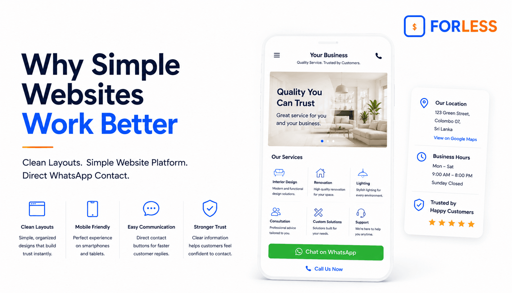 Why Simple Websites Work Better for Small Businesses