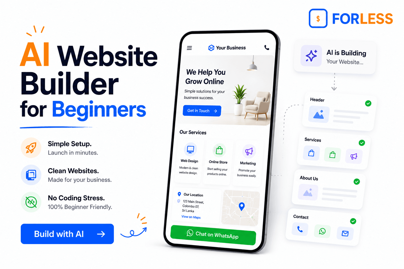 Easy AI Website Builder