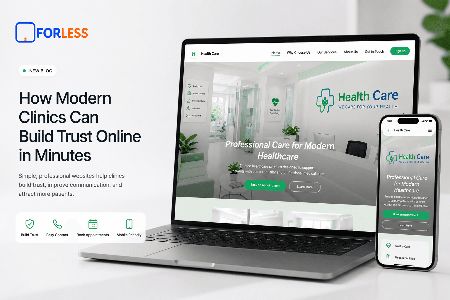 How Modern Clinics Can Build Trust Online in Minutes