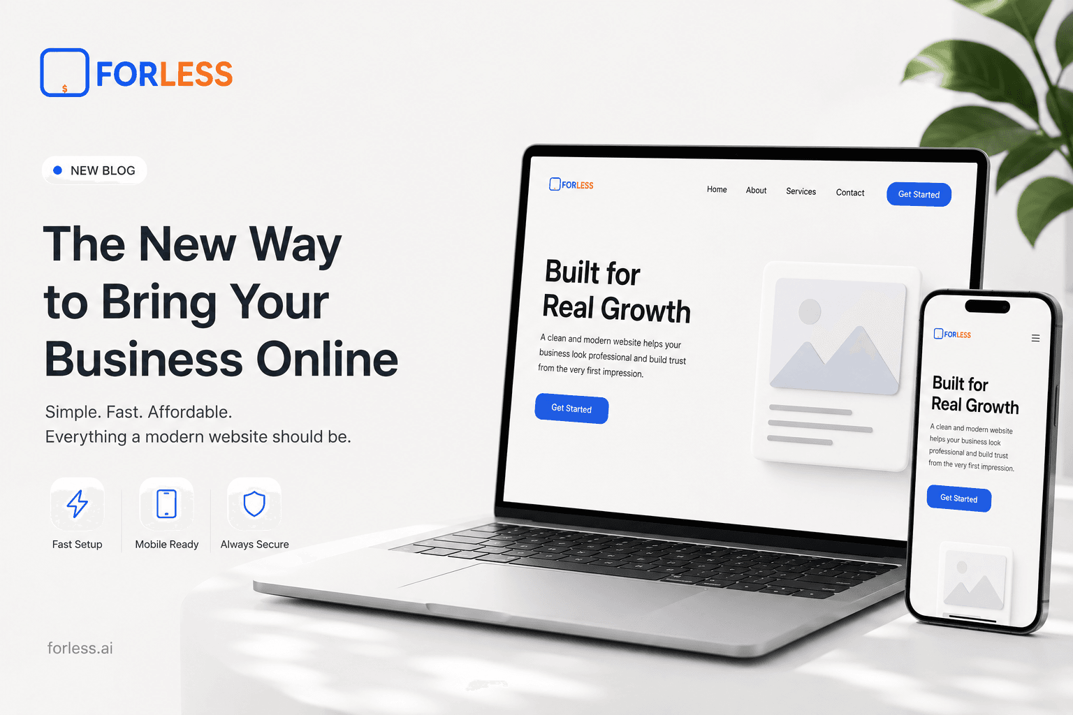 Your Website in 60 Seconds for $6 a Year