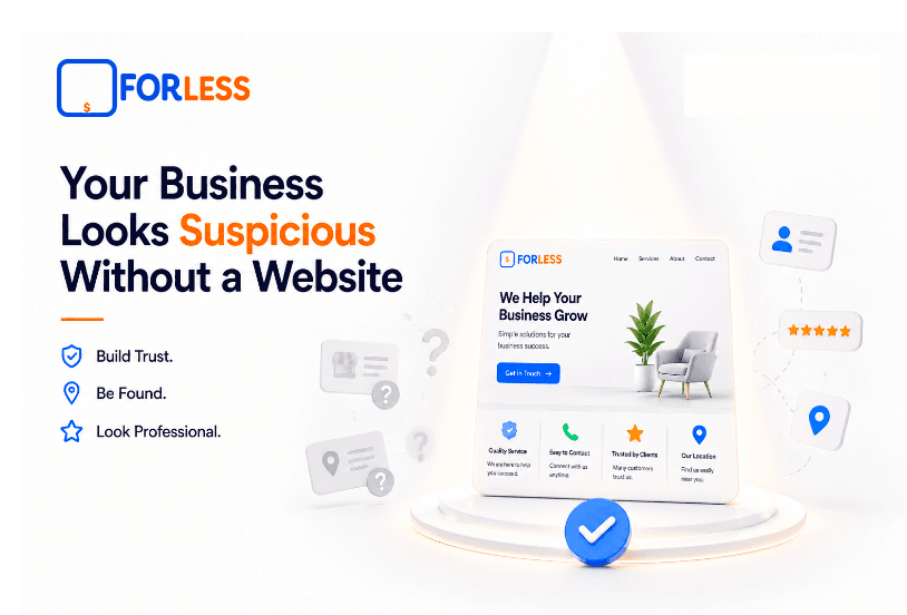Your Business Looks Suspicious Without a Website