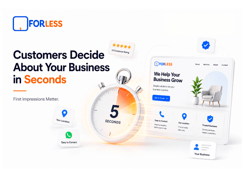 Customers Decide About Your Business in Seconds