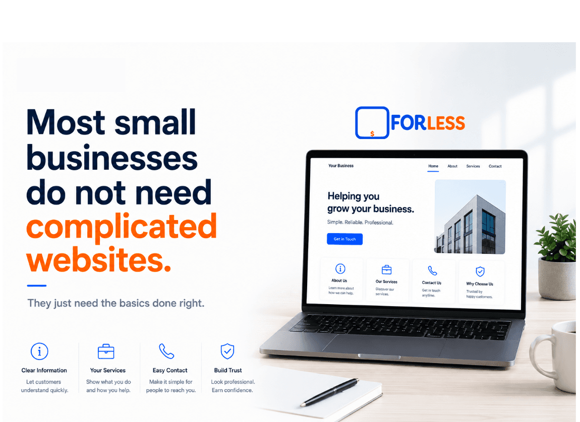 Most Small Businesses Do Not Need Complicated Websites
