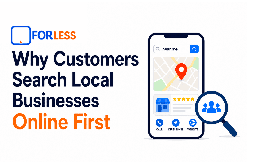 Why Customers Search Local Businesses Online First