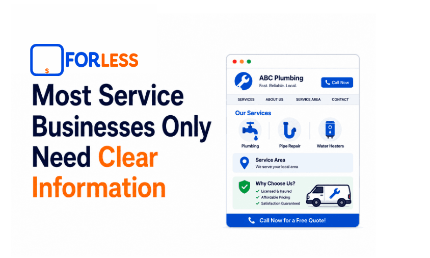 Most Service Businesses Only Need Clear Information