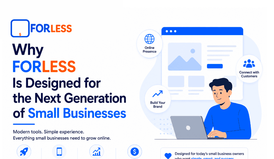 Why FORLESS Is Designed for the Next Generation of Small Businesses