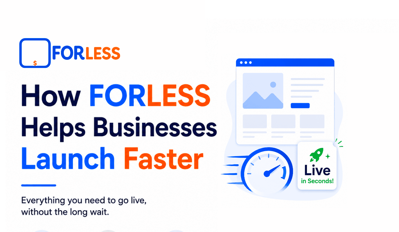 How FORLESS Helps Businesses Launch Faster